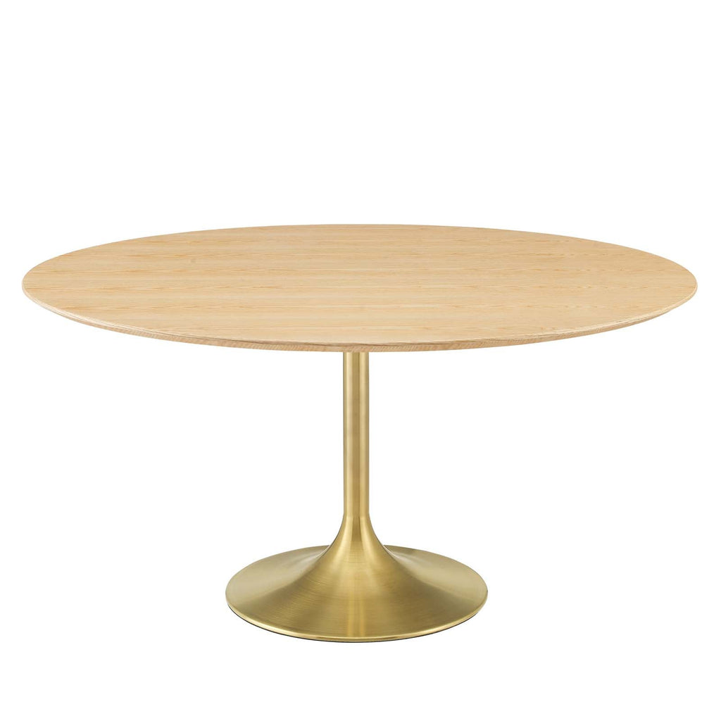Lippa 60" Round Wood Dining Table by Modway