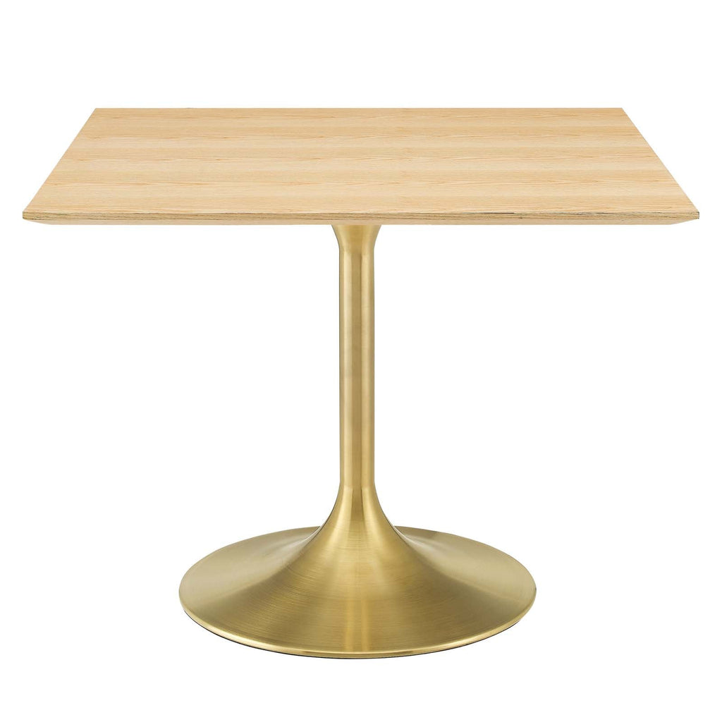 Lippa 40" Square Wood Dining Table by Modway