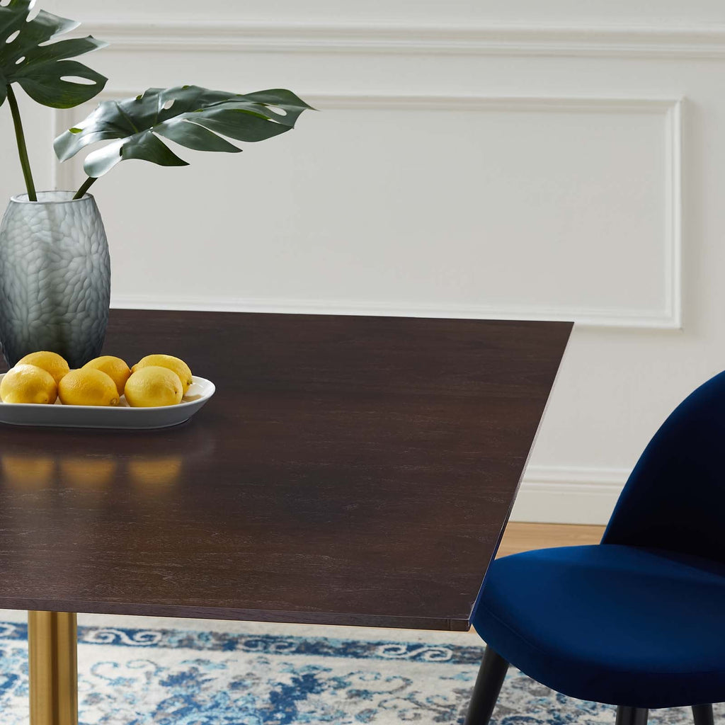 Lippa 47" Square Wood Dining Table by Modway