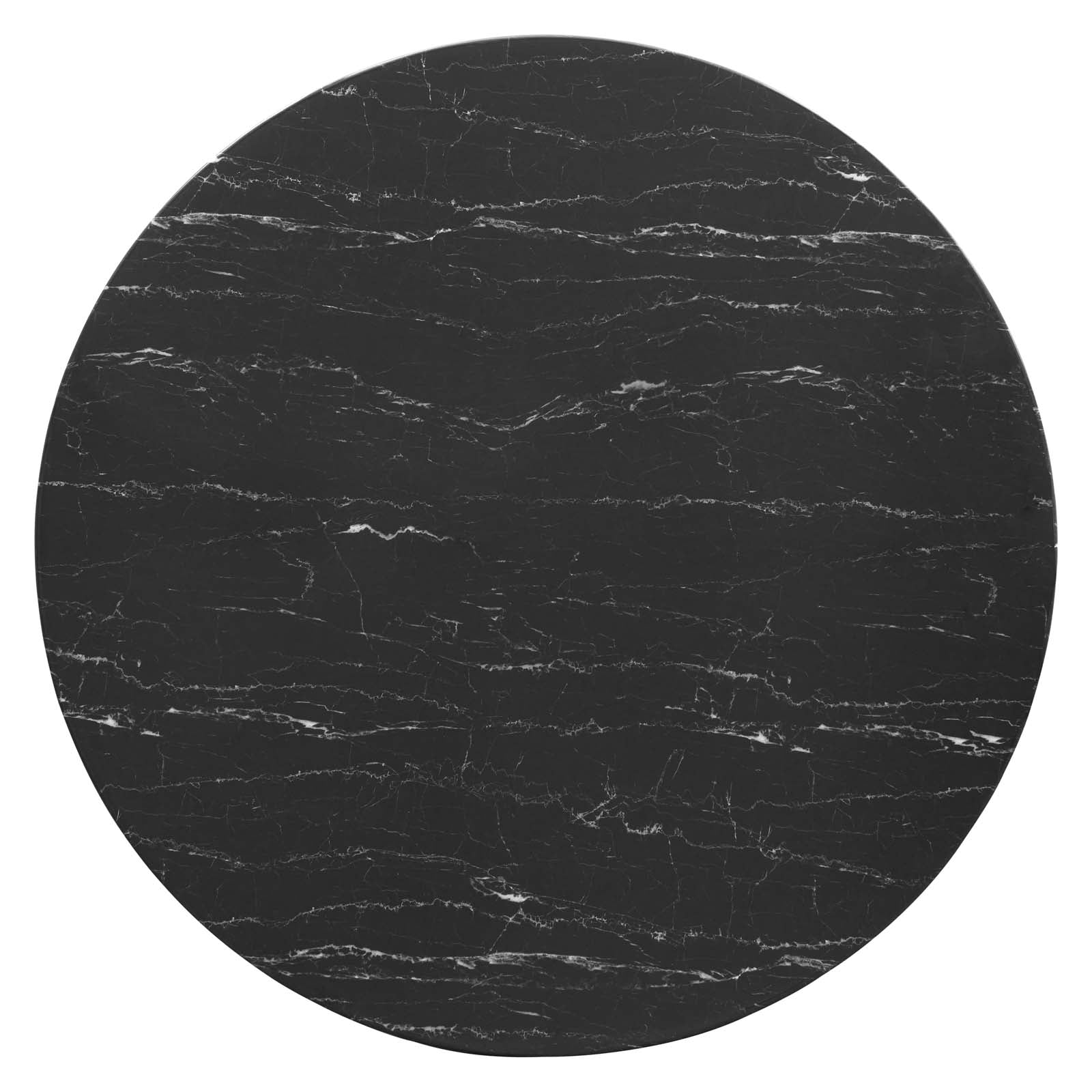Lippa 48" Round Faux Marble Dining Table by Modway