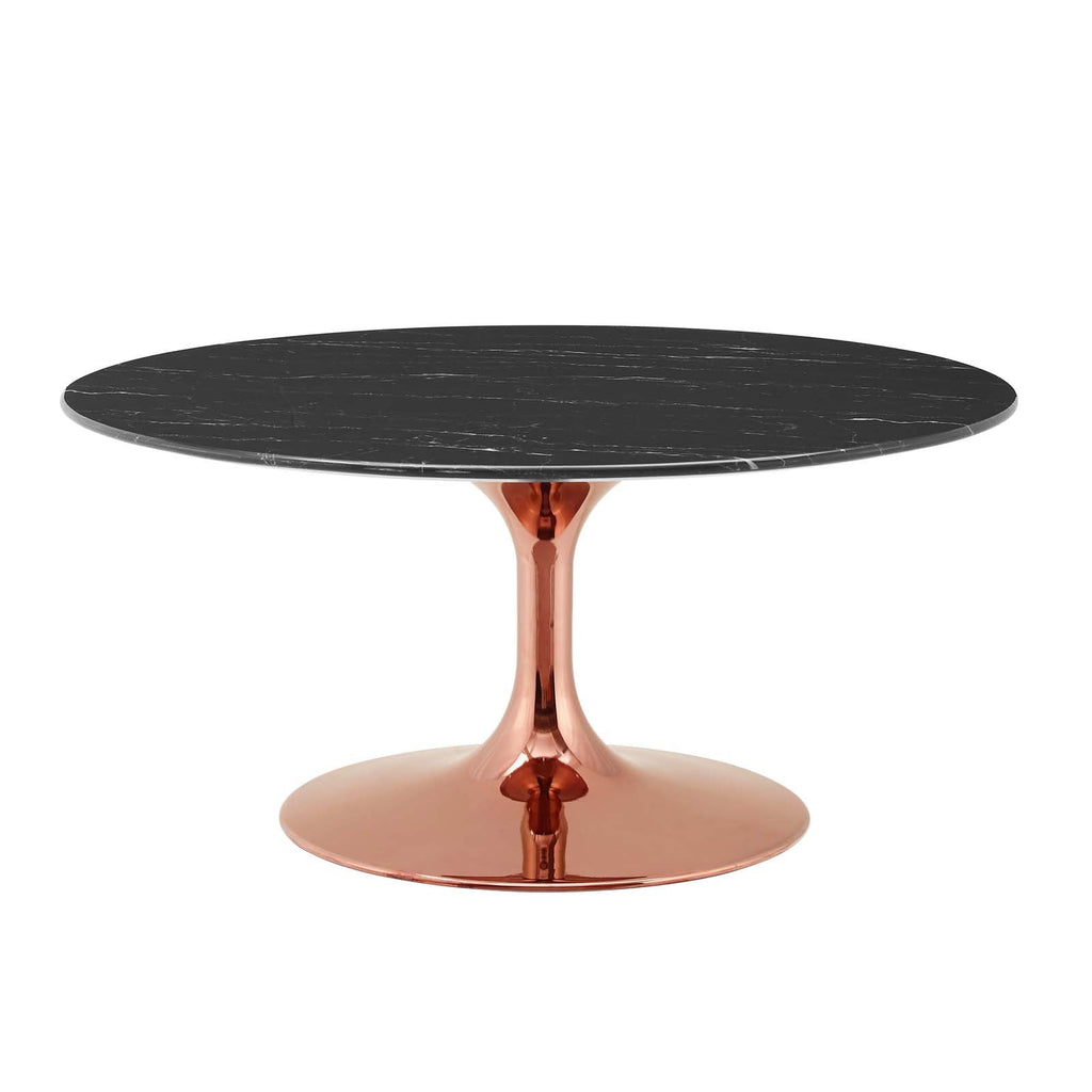 Lippa 36" Faux Marble Coffee Table by Modway