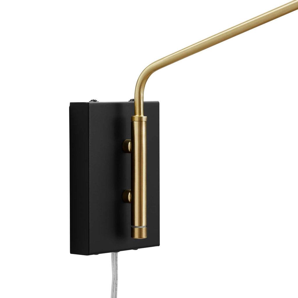 Journey 24" Swing Arm Wall Sconce by Modway