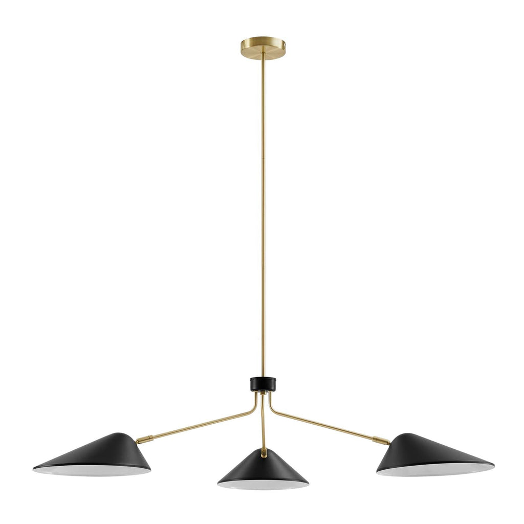 Journey 3-Light 14" Arm Pendant by Modway