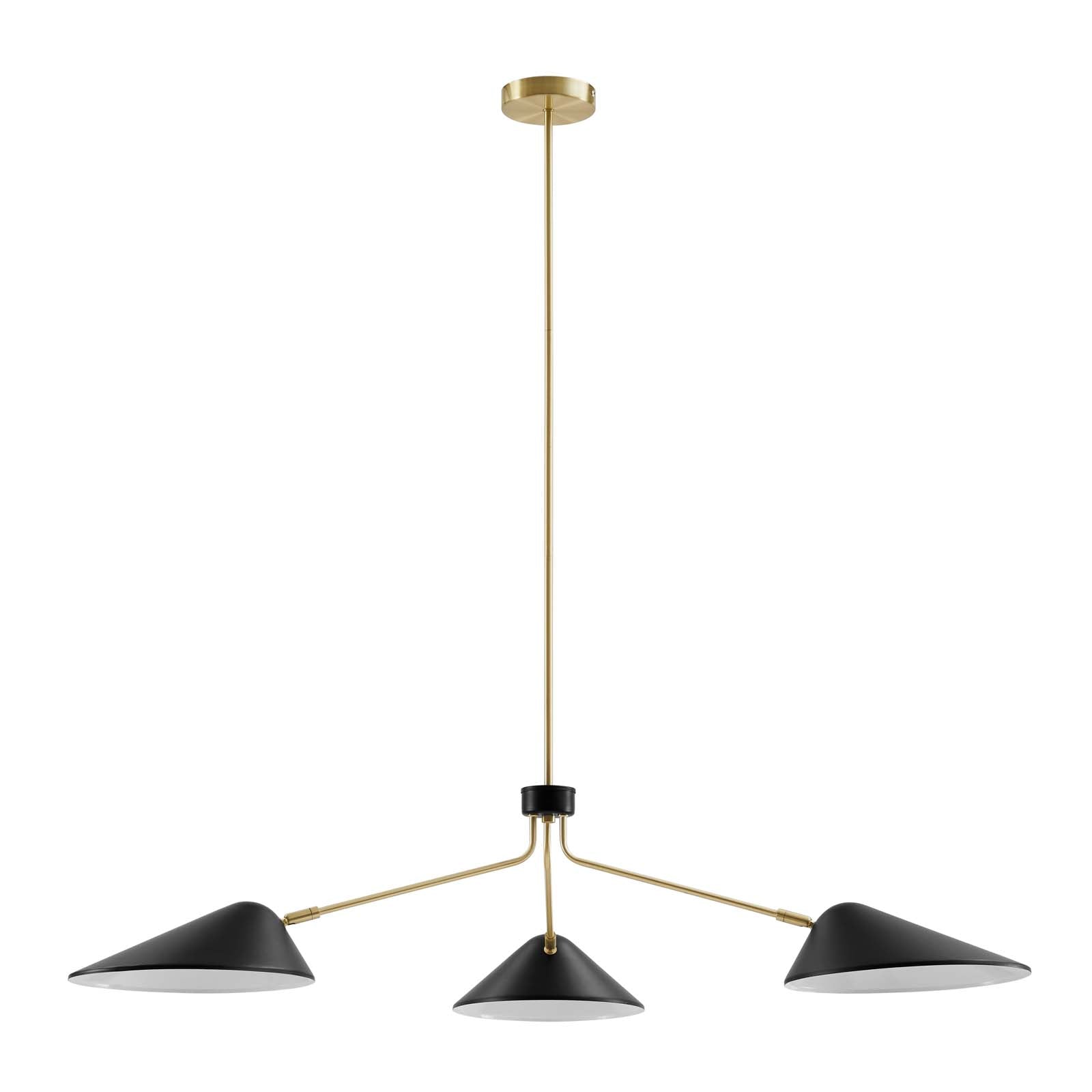 Journey 3-Light 14" Arm Pendant by Modway