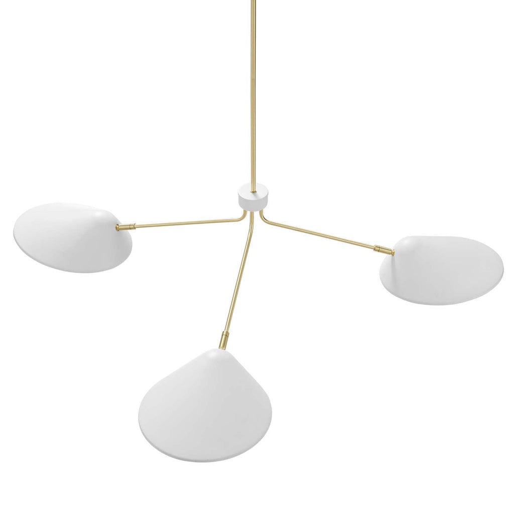 Journey 3-Light 14" Arm Pendant by Modway