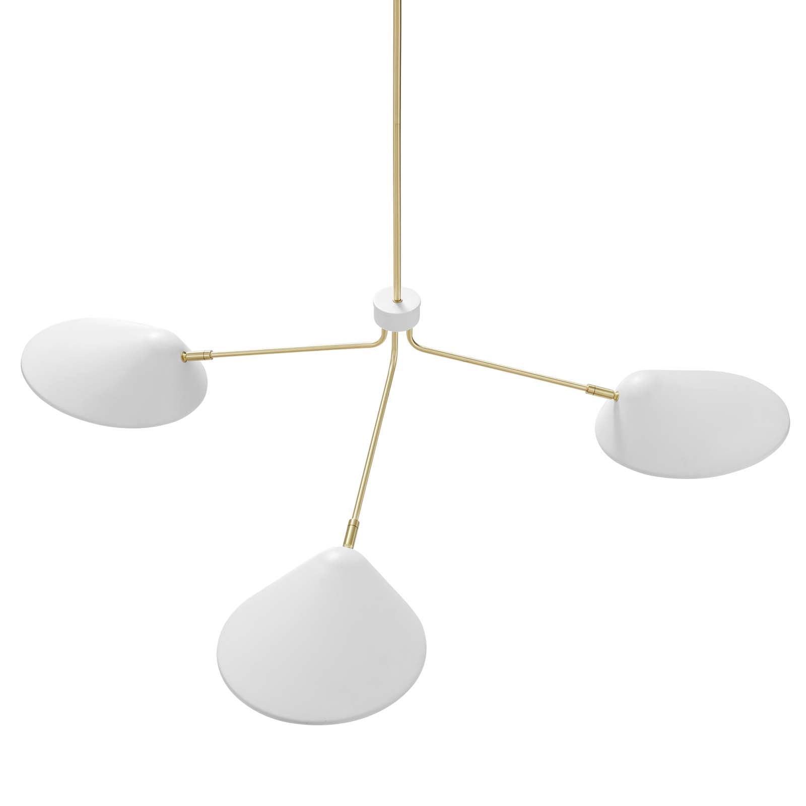 Journey 3-Light 14" Arm Pendant by Modway