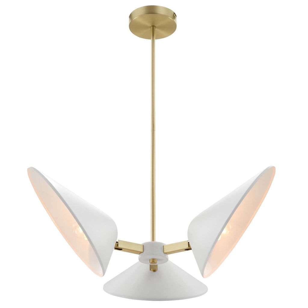 Journey 3-Light 3" Arm Pendant by Modway