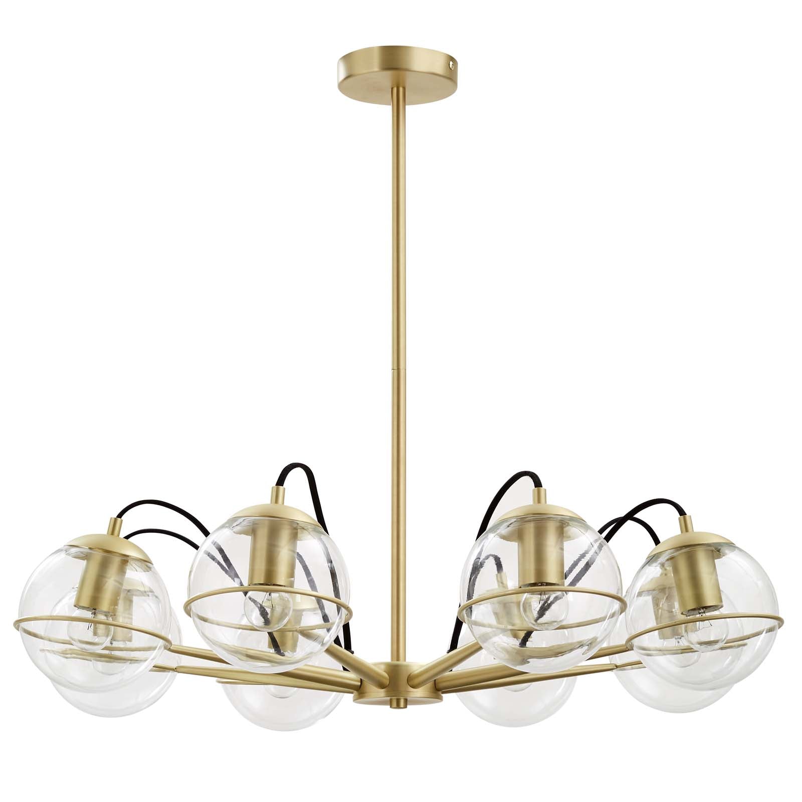 Hanna 8-Light Chandelier by Modway