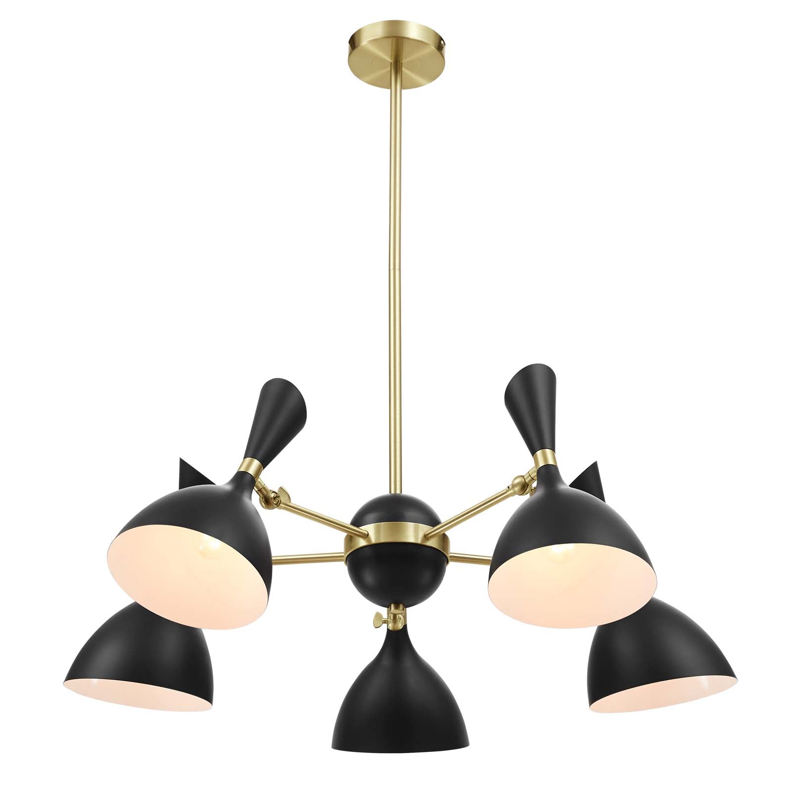 Declare 5-Light 6" Arm Pendant by Modway