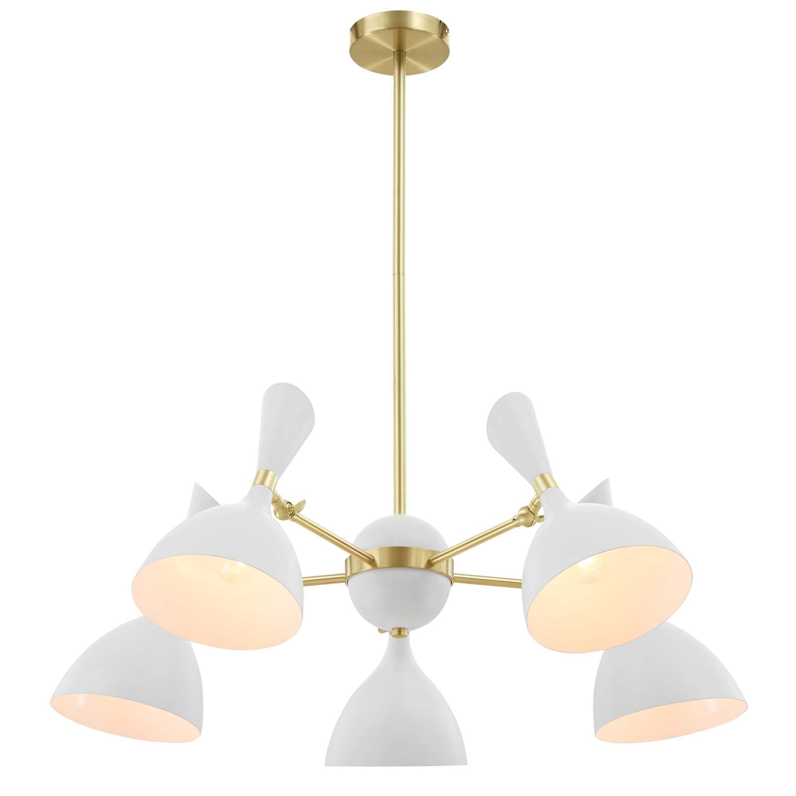 Declare 5-Light 6" Arm Pendant by Modway