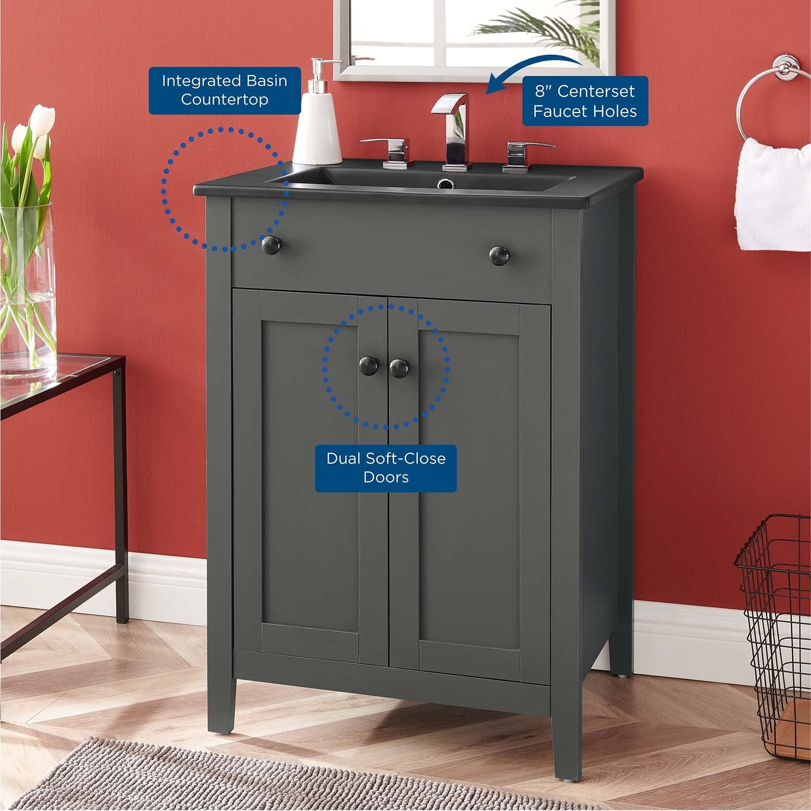 Nantucket 24" Bathroom Vanity by Modway