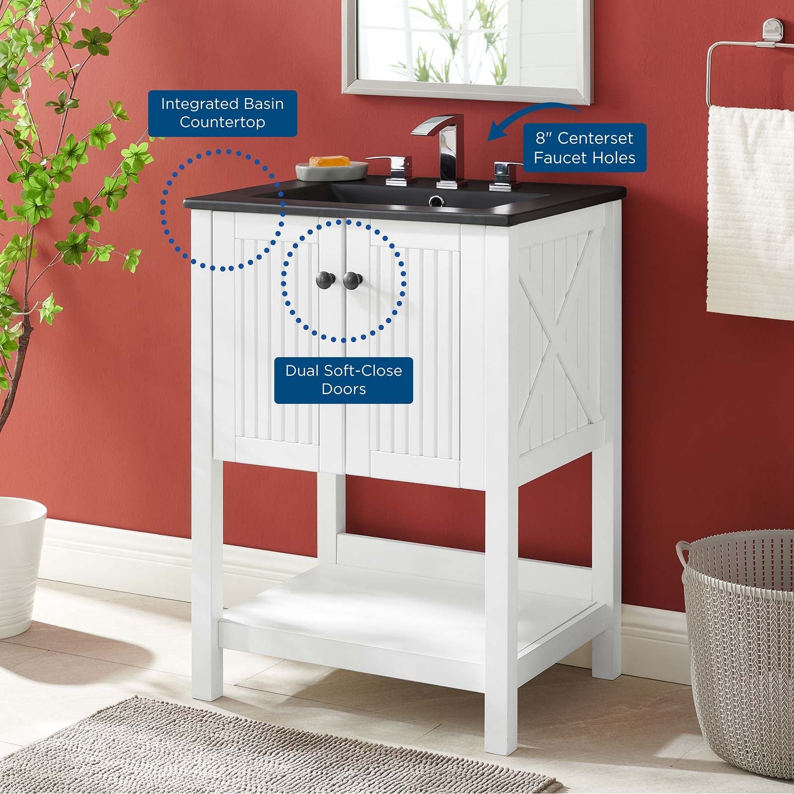 Steam 24" Bathroom Vanity by Modway