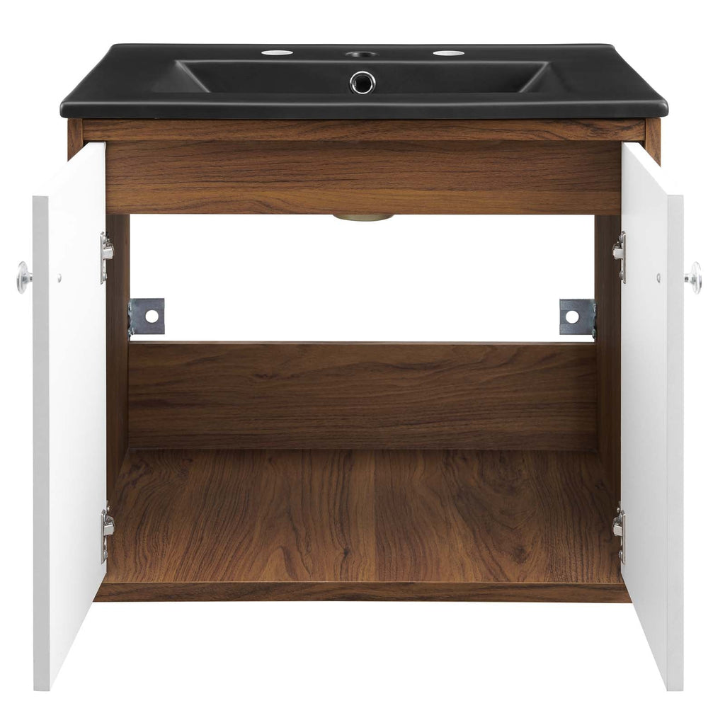 Transmit 24" Wall-Mount Bathroom Vanity by Modway