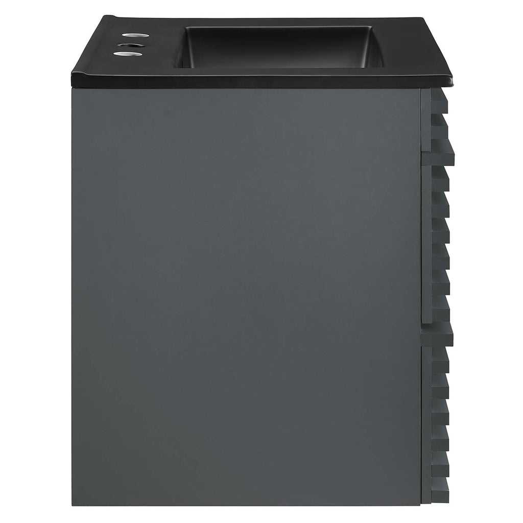 Render 24" Wall-Mount Bathroom Vanity by Modway