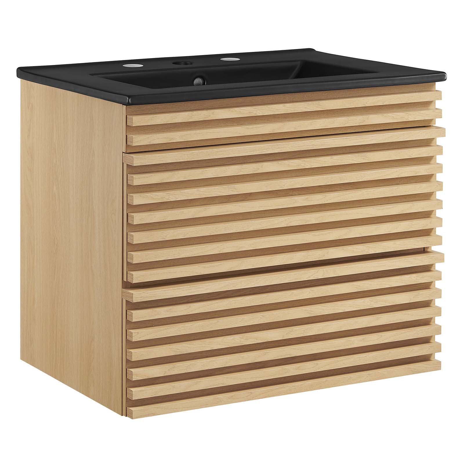 Render 24" Wall-Mount Bathroom Vanity by Modway