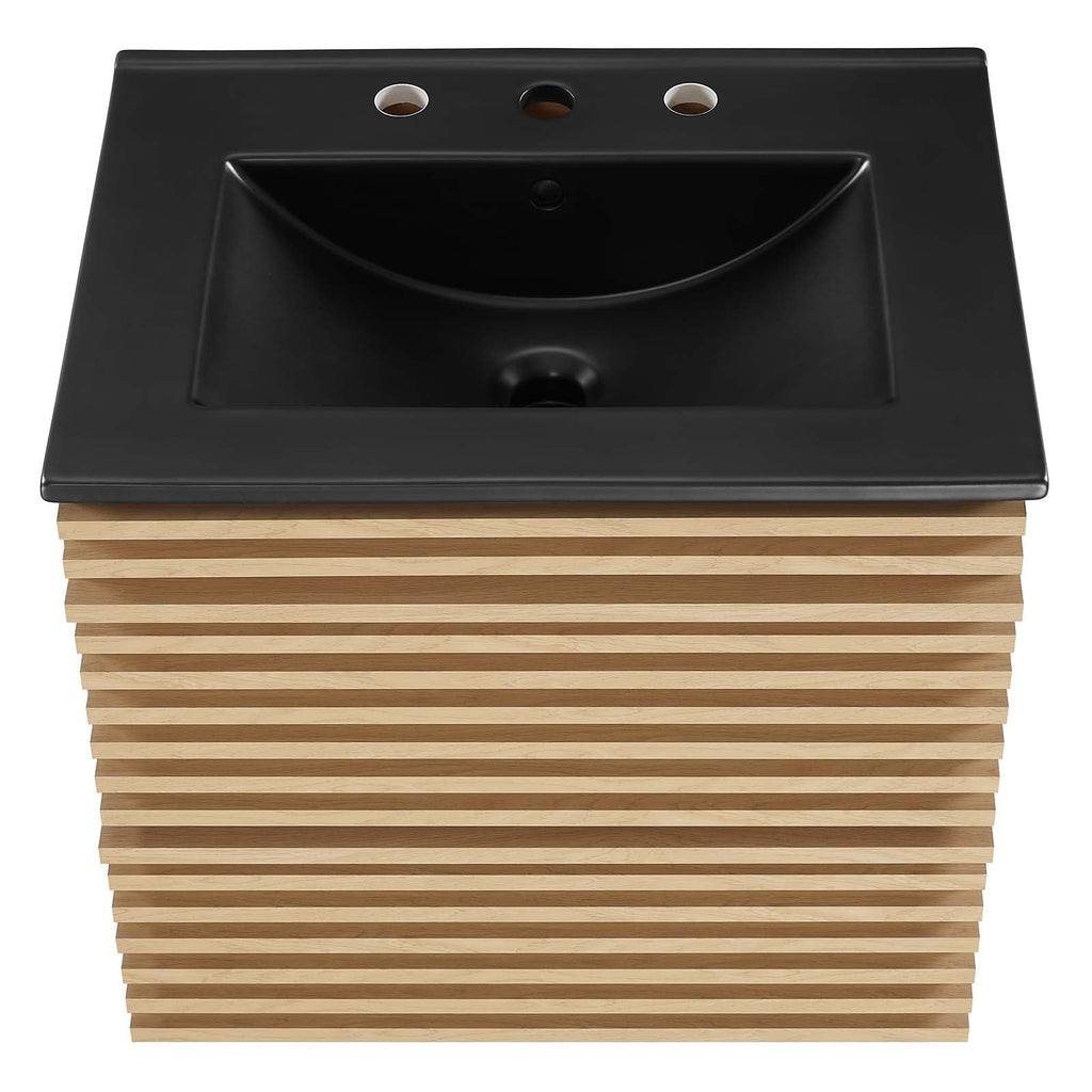 Render 24" Wall-Mount Bathroom Vanity by Modway