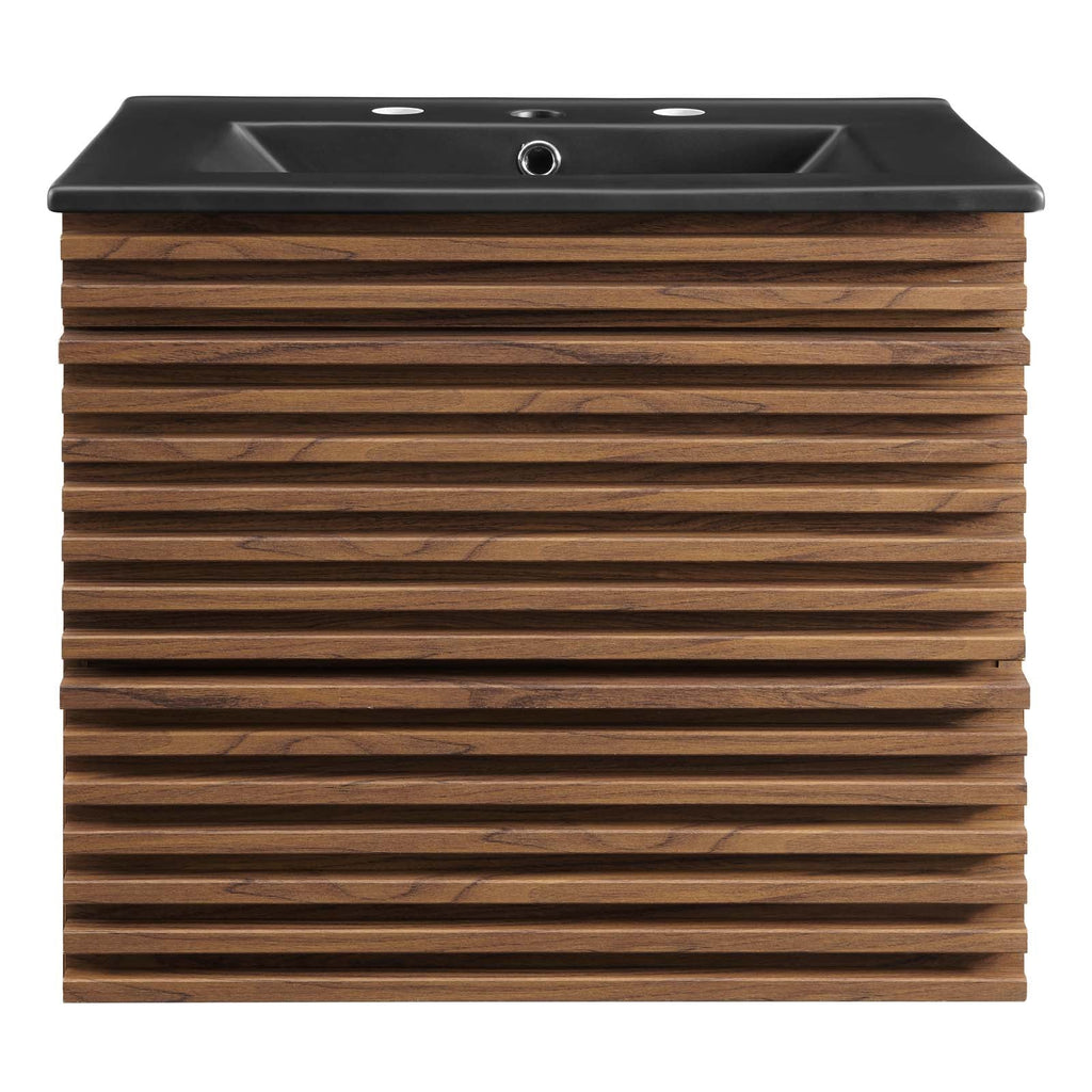 Render 24" Wall-Mount Bathroom Vanity by Modway