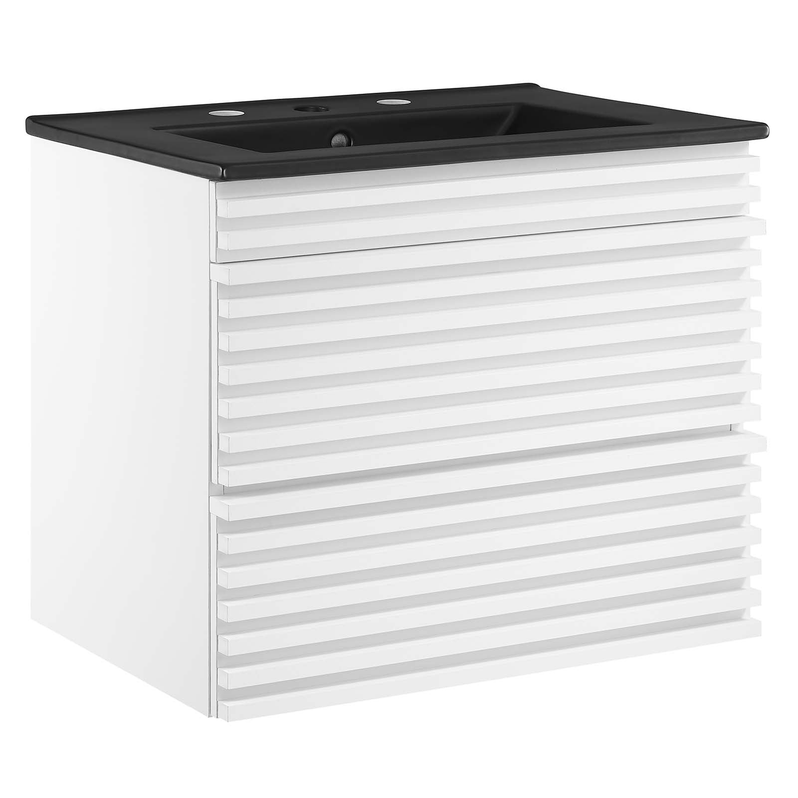 Render 24" Wall-Mount Bathroom Vanity by Modway
