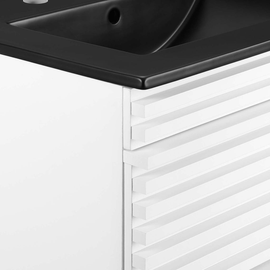 Render 24" Wall-Mount Bathroom Vanity by Modway