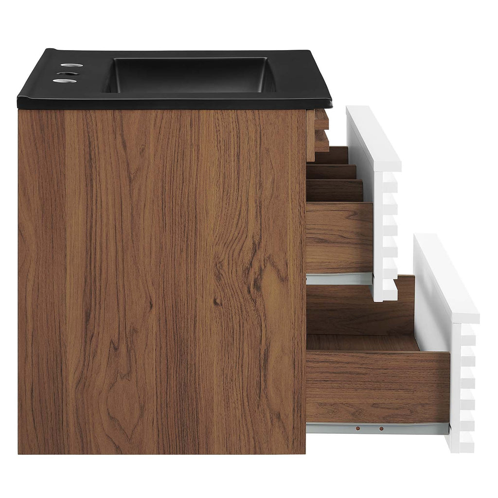 Render 24" Wall-Mount Bathroom Vanity by Modway