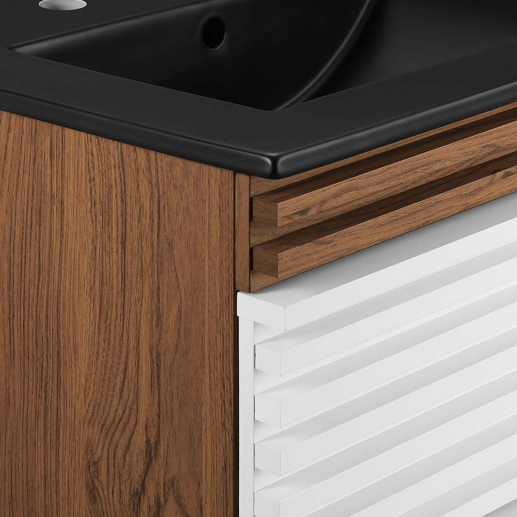 Render 24" Wall-Mount Bathroom Vanity by Modway