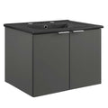 Maybelle 24" Wall-Mount Bathroom Vanity by Modway