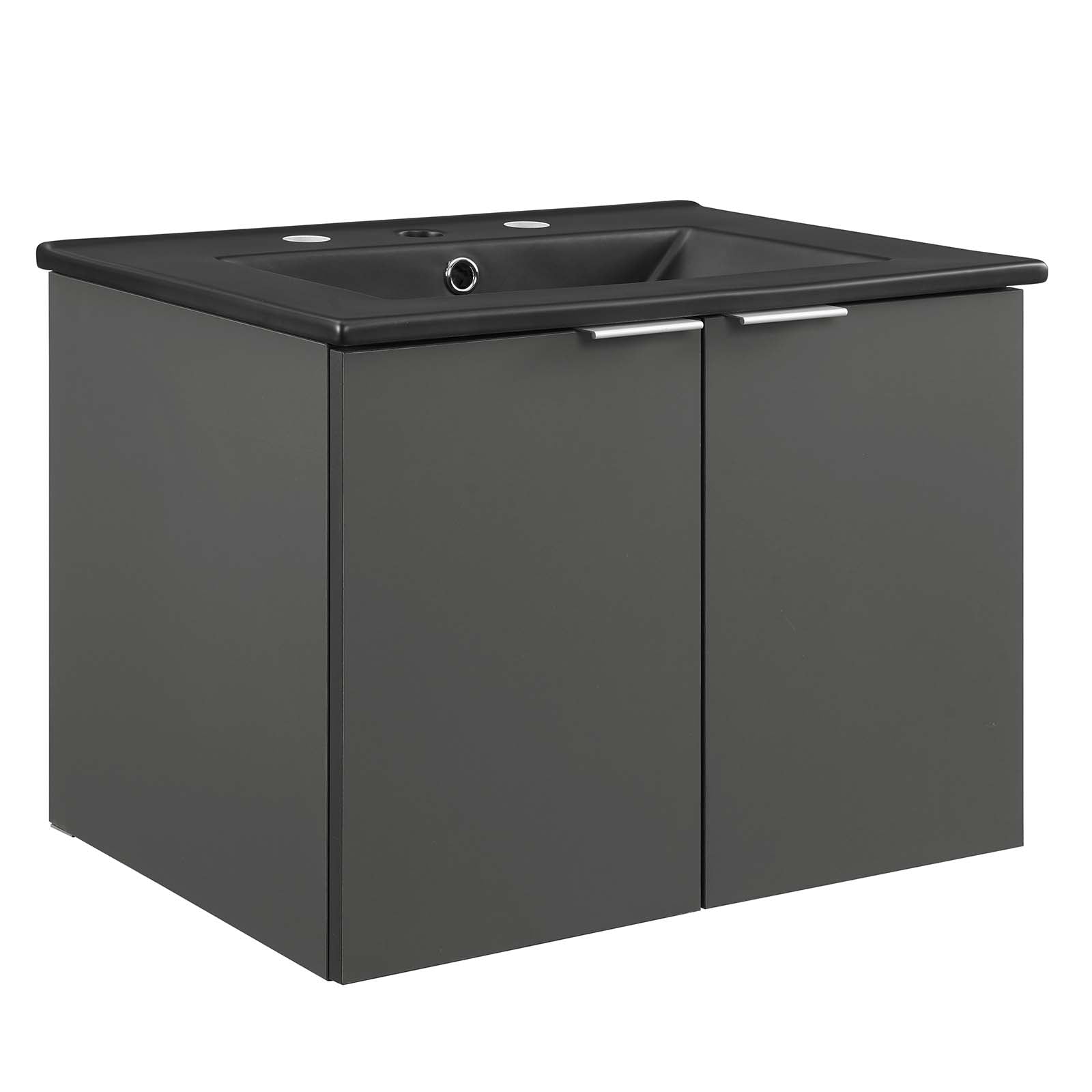 Maybelle 24" Wall-Mount Bathroom Vanity by Modway