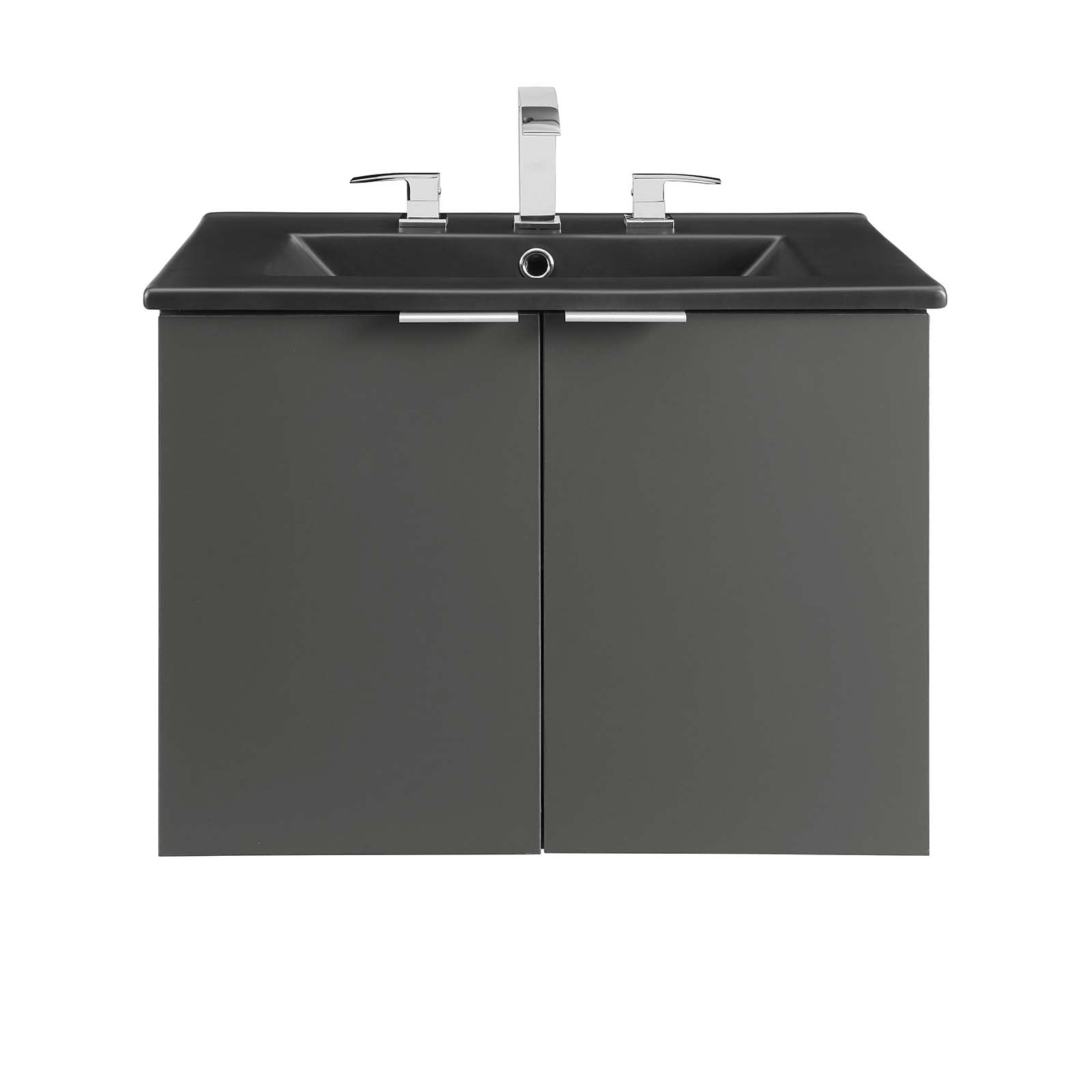 Maybelle 24" Wall-Mount Bathroom Vanity by Modway