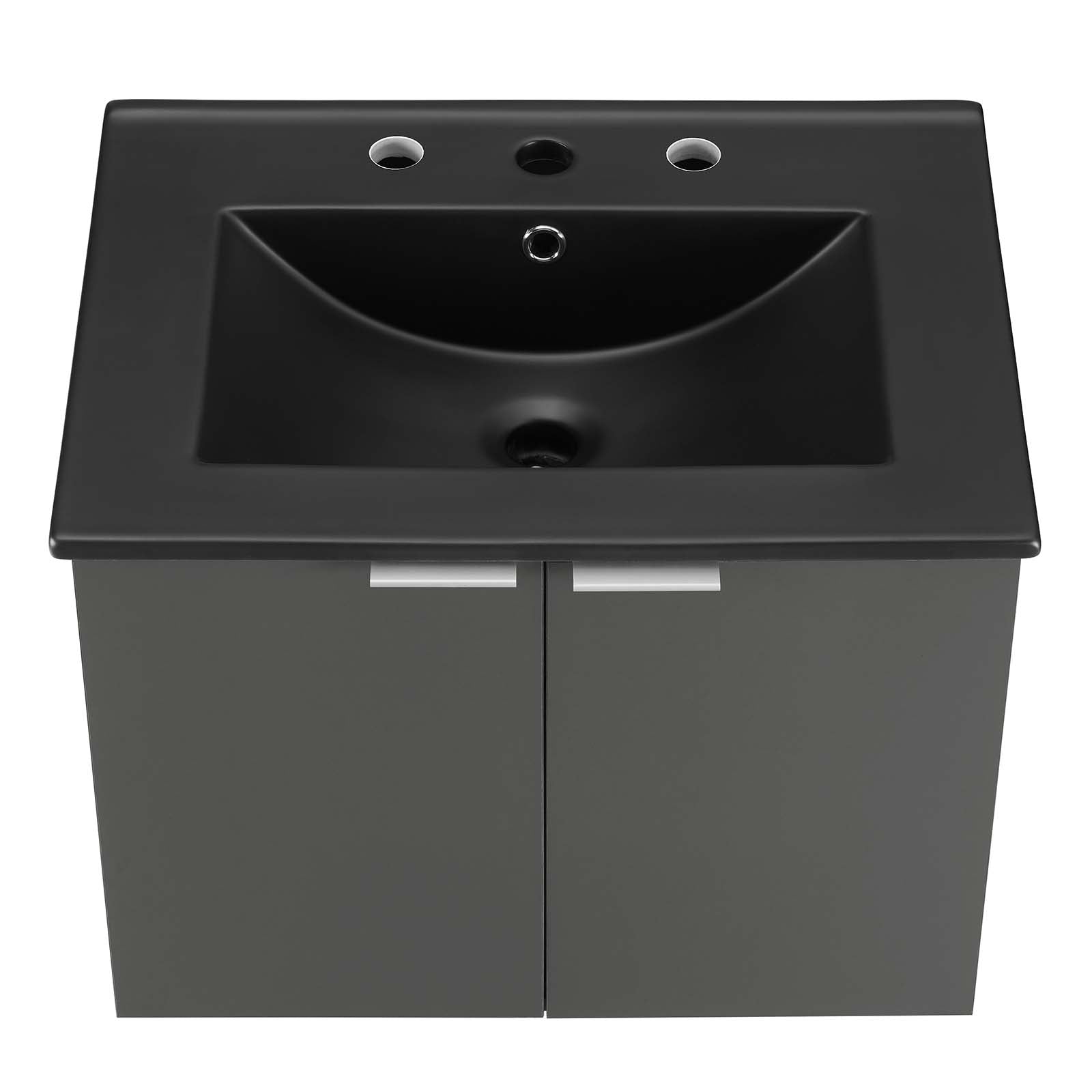 Maybelle 24" Wall-Mount Bathroom Vanity by Modway