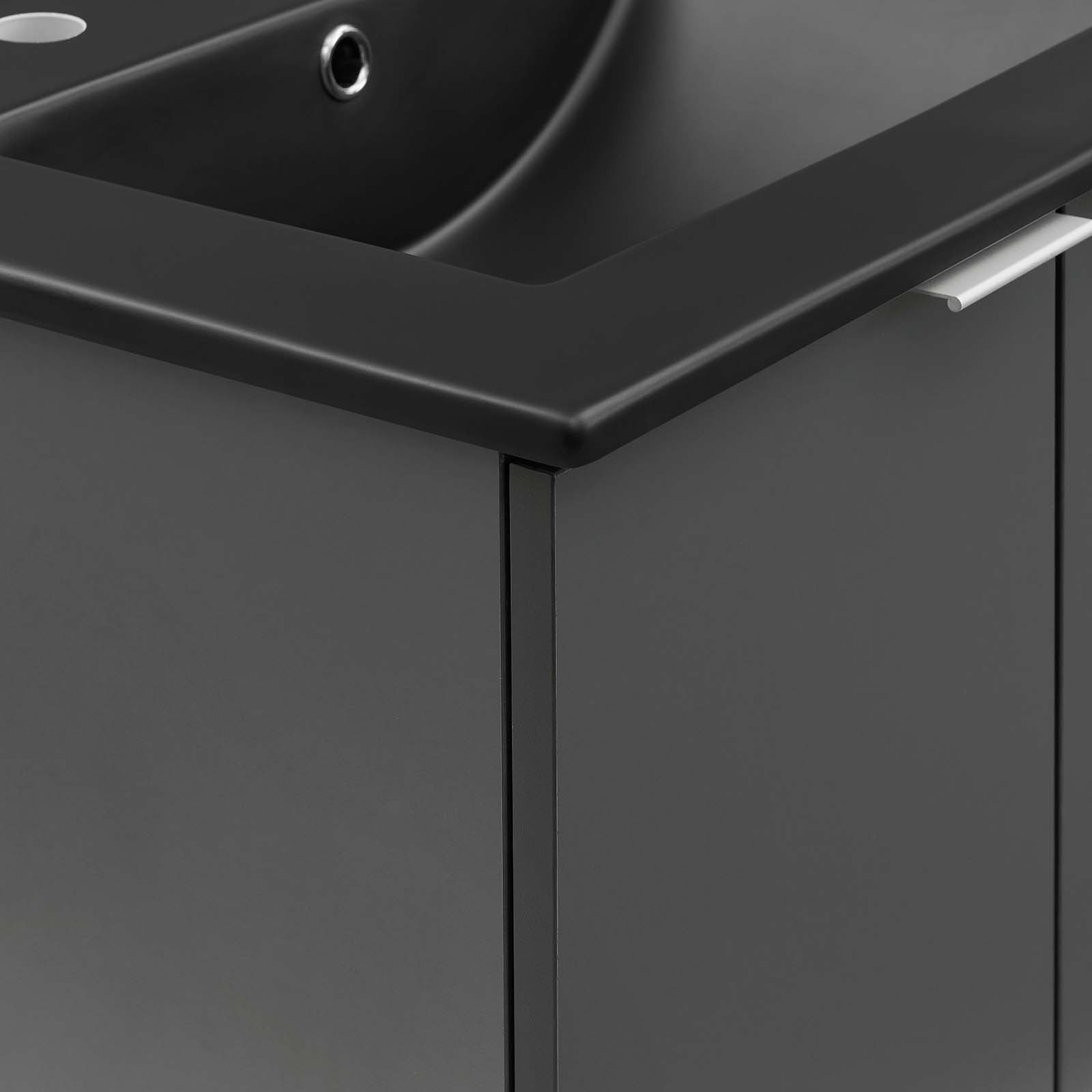 Maybelle 24" Wall-Mount Bathroom Vanity by Modway