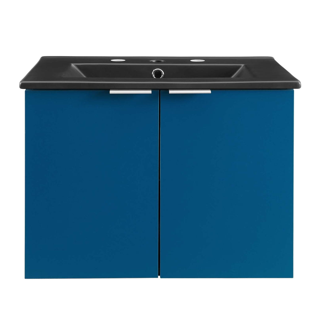 Maybelle 24" Wall-Mount Bathroom Vanity by Modway