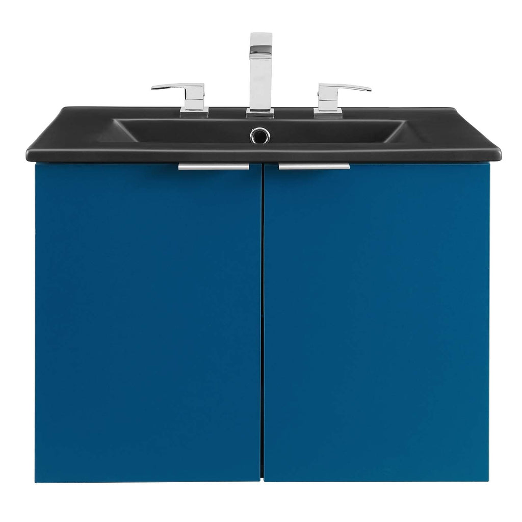 Maybelle 24" Wall-Mount Bathroom Vanity by Modway