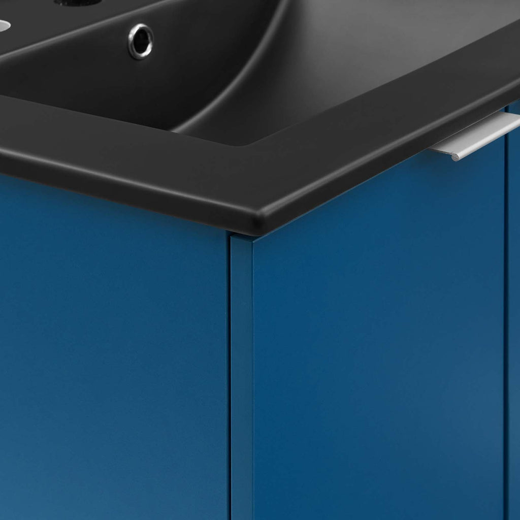 Maybelle 24" Wall-Mount Bathroom Vanity by Modway