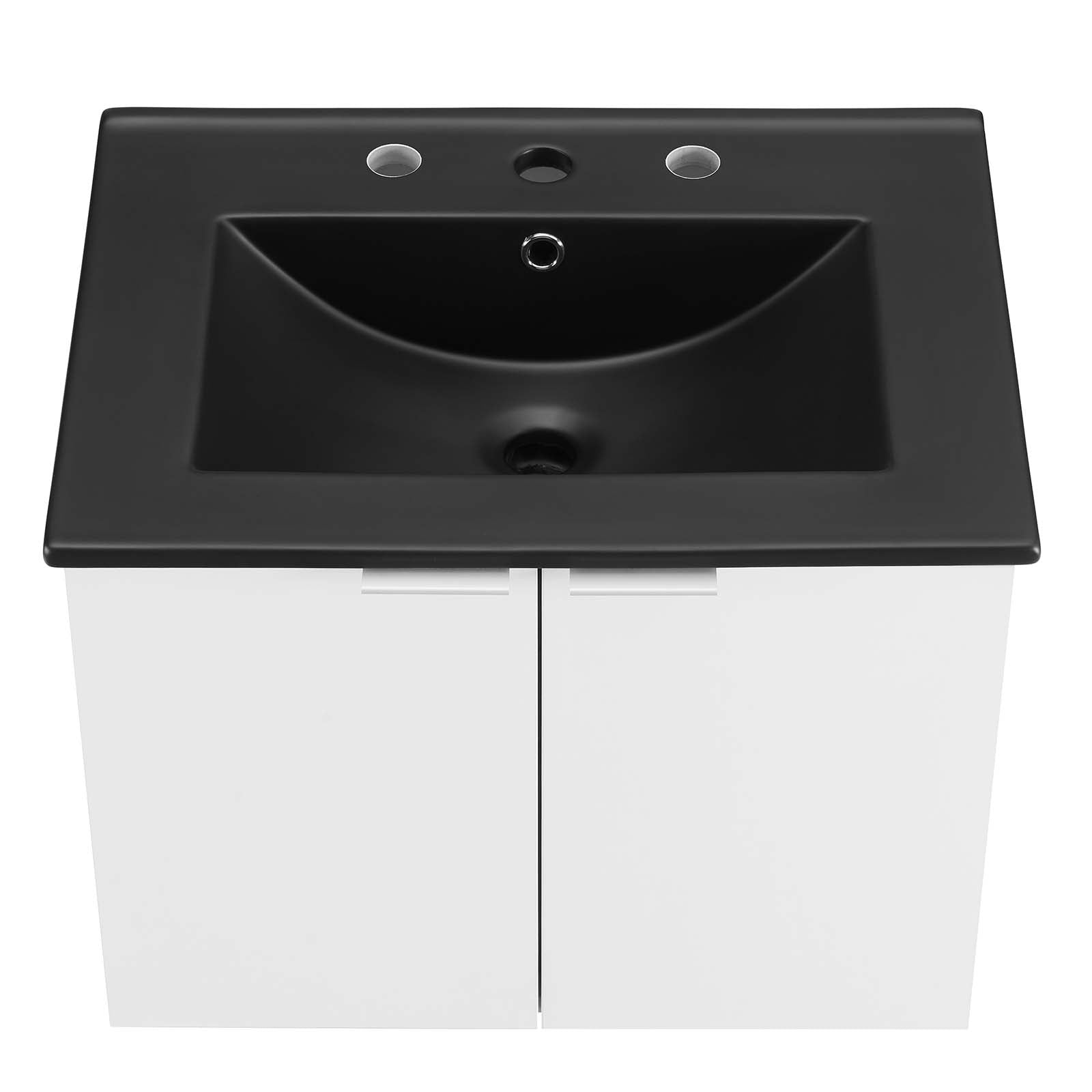 Maybelle 24" Wall-Mount Bathroom Vanity by Modway