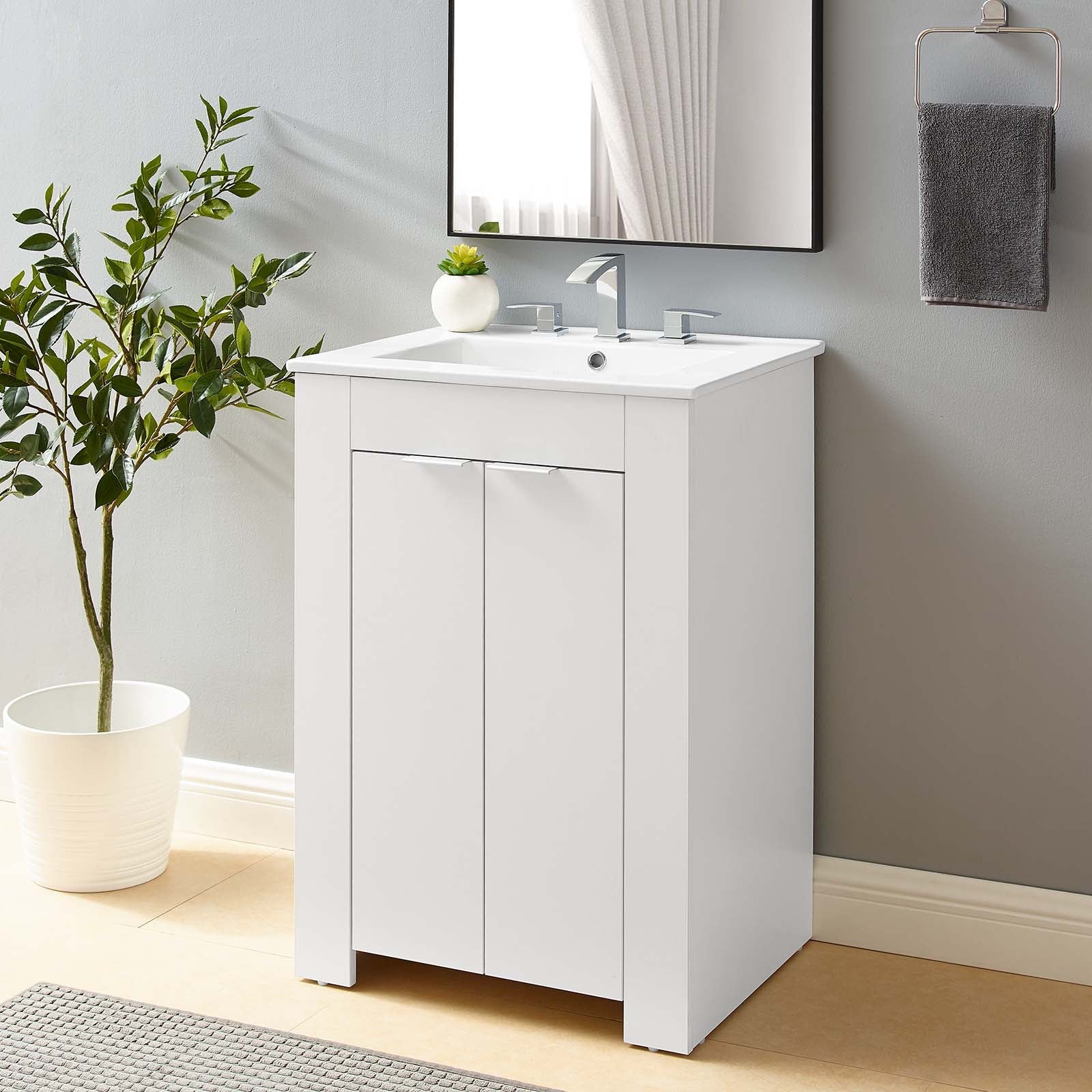 Maybelle 24" Bathroom Vanity by Modway