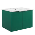 Maybelle 24" Wall-Mount Bathroom Vanity by Modway