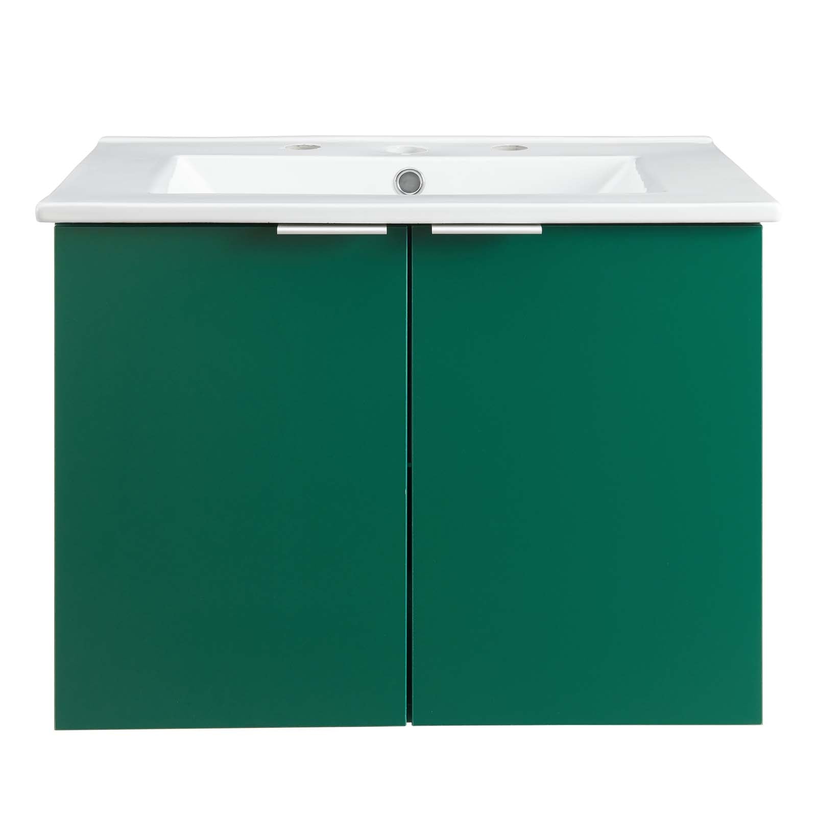 Maybelle 24" Wall-Mount Bathroom Vanity by Modway