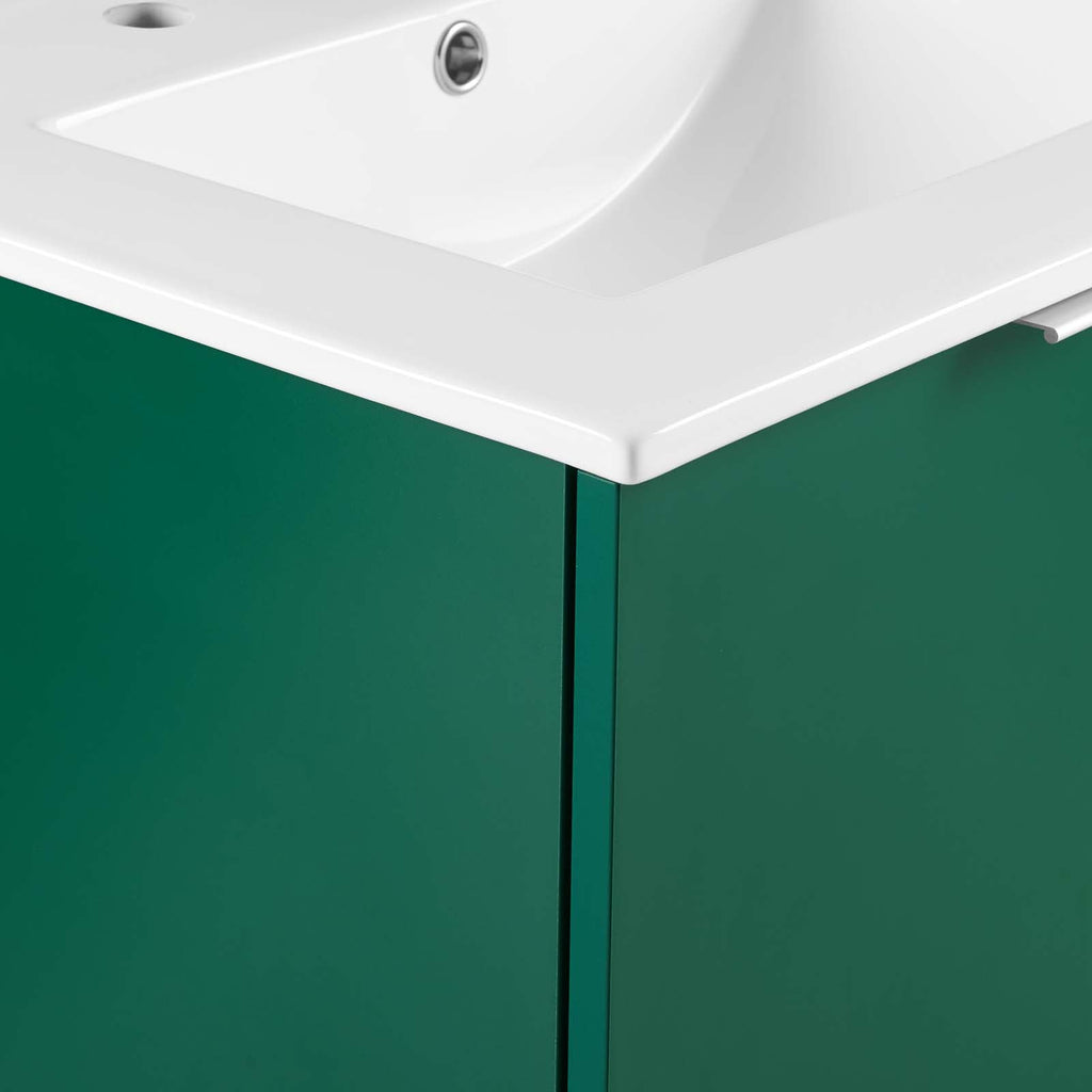 Maybelle 24" Wall-Mount Bathroom Vanity by Modway