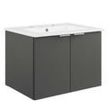 Maybelle 24" Wall-Mount Bathroom Vanity by Modway