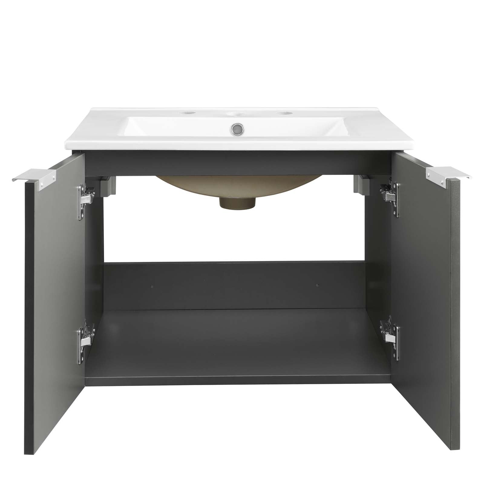 Maybelle 24" Wall-Mount Bathroom Vanity by Modway