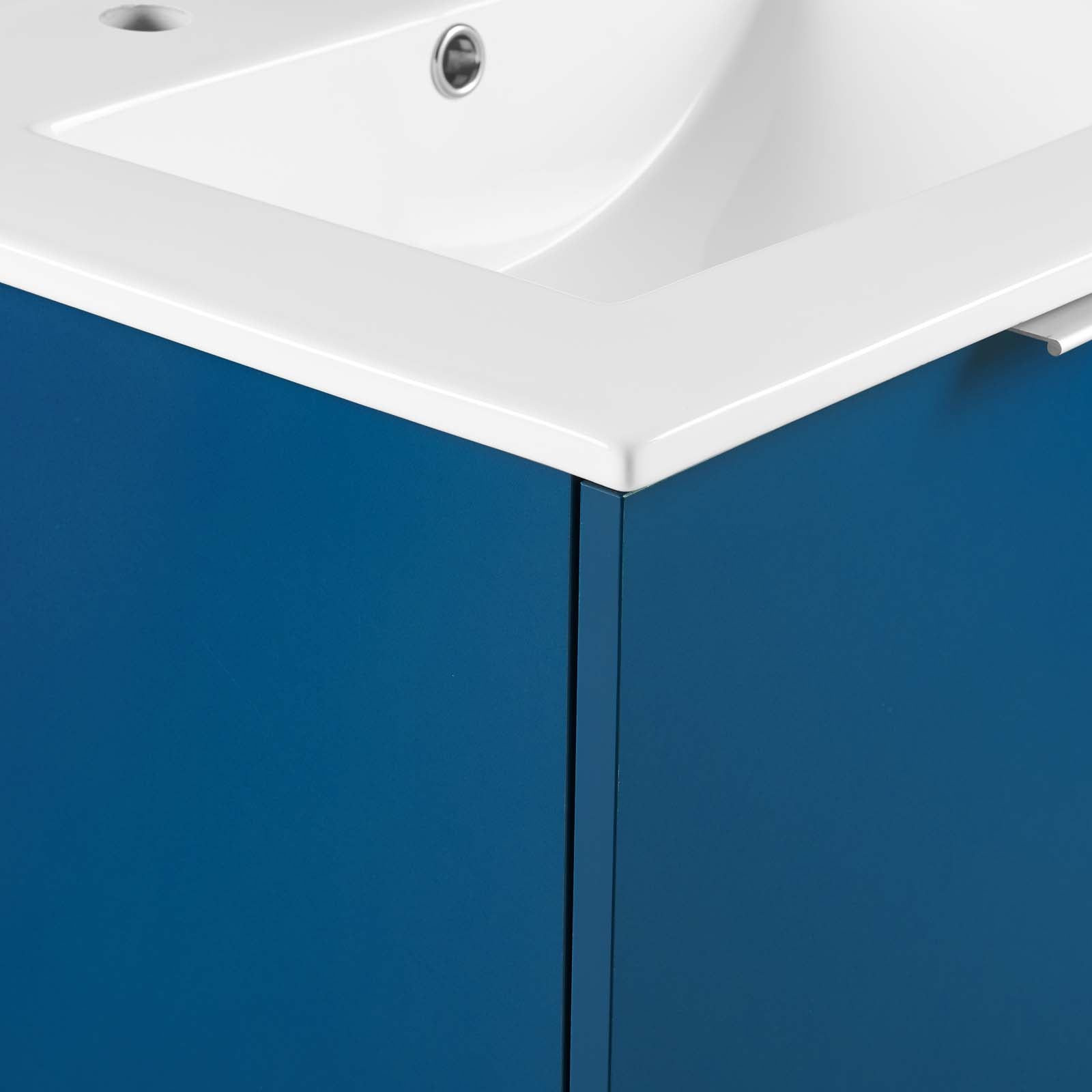 Maybelle 24" Wall-Mount Bathroom Vanity by Modway