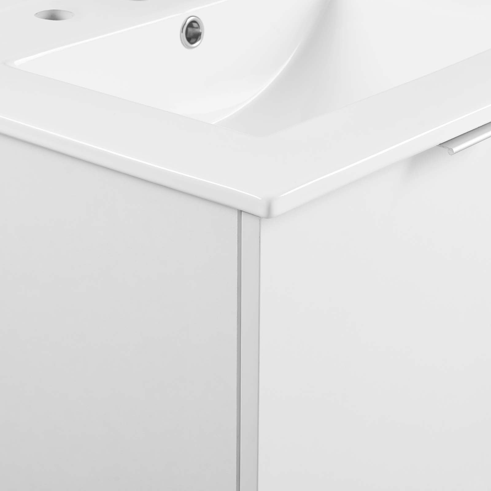 Maybelle 24" Wall-Mount Bathroom Vanity by Modway