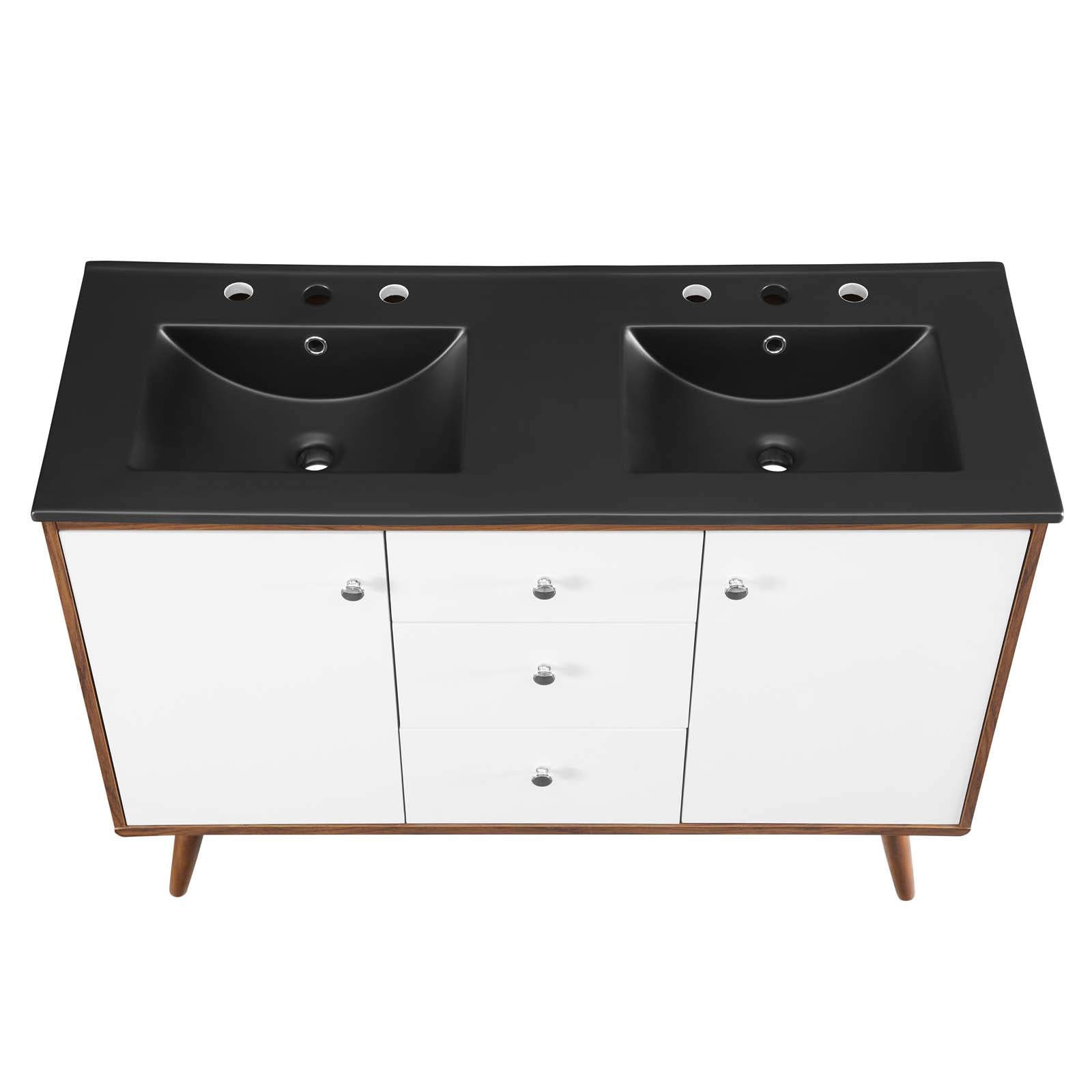Transmit 48" Double Sink Bathroom Vanity by Modway