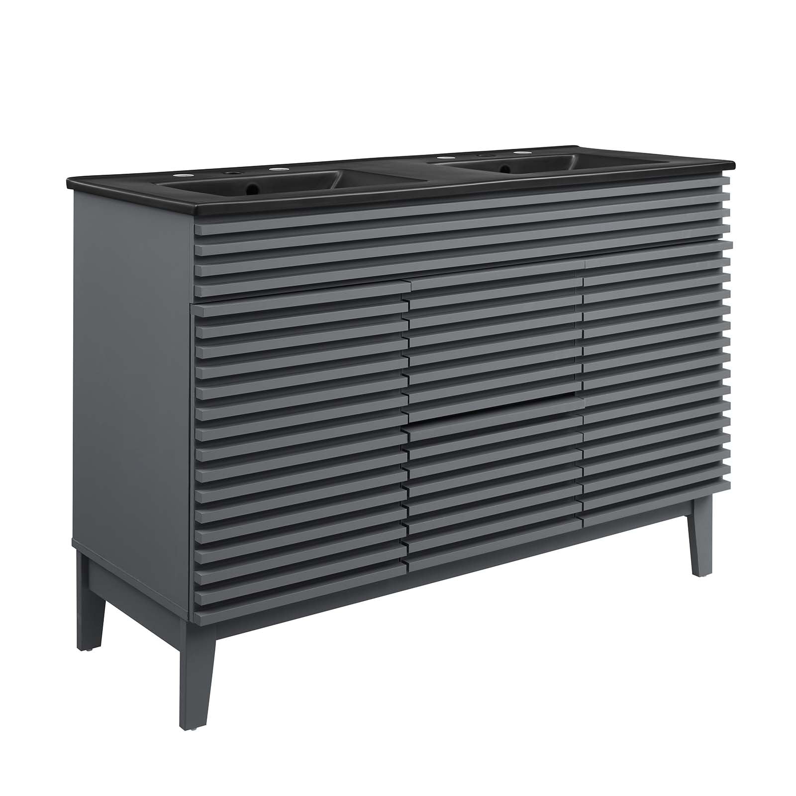 Render 48" Double Sink Bathroom Vanity by Modway