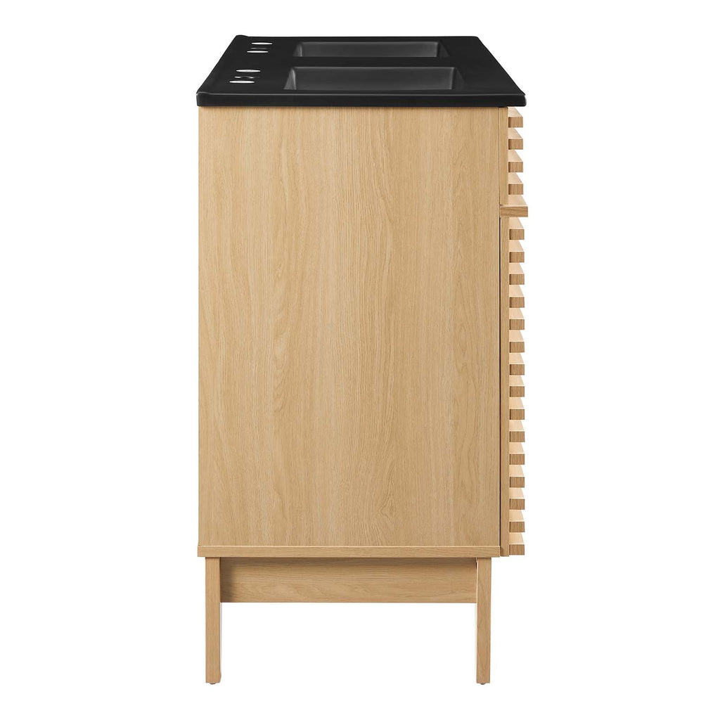 Render 48" Double Sink Bathroom Vanity by Modway