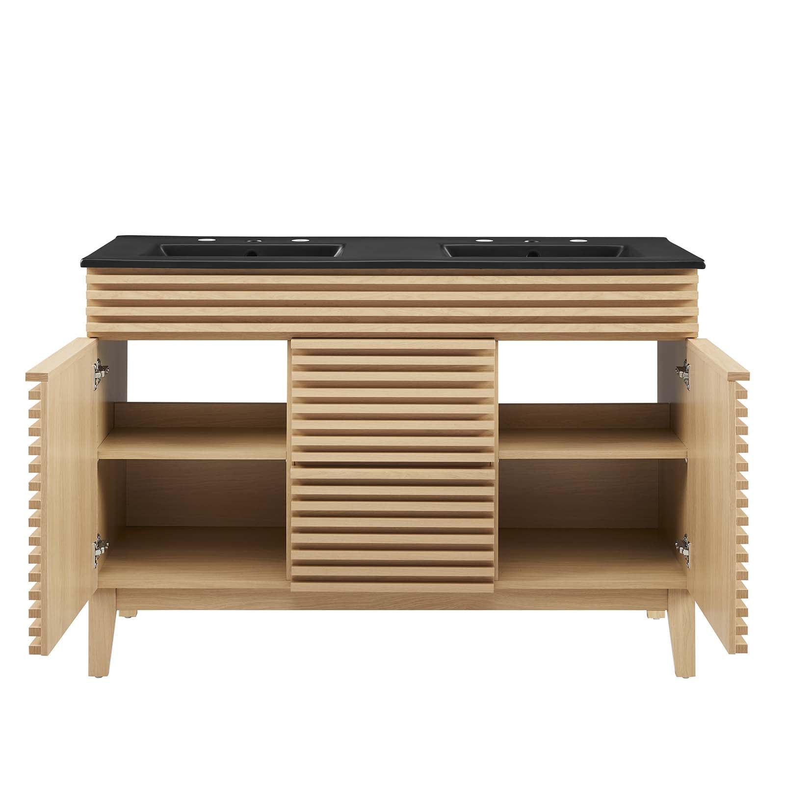 Render 48" Double Sink Bathroom Vanity by Modway