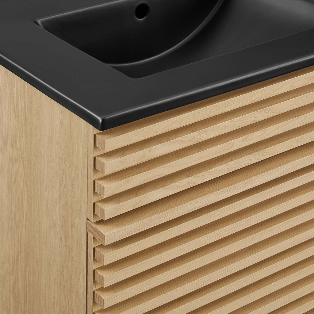 Render 48" Double Sink Bathroom Vanity by Modway
