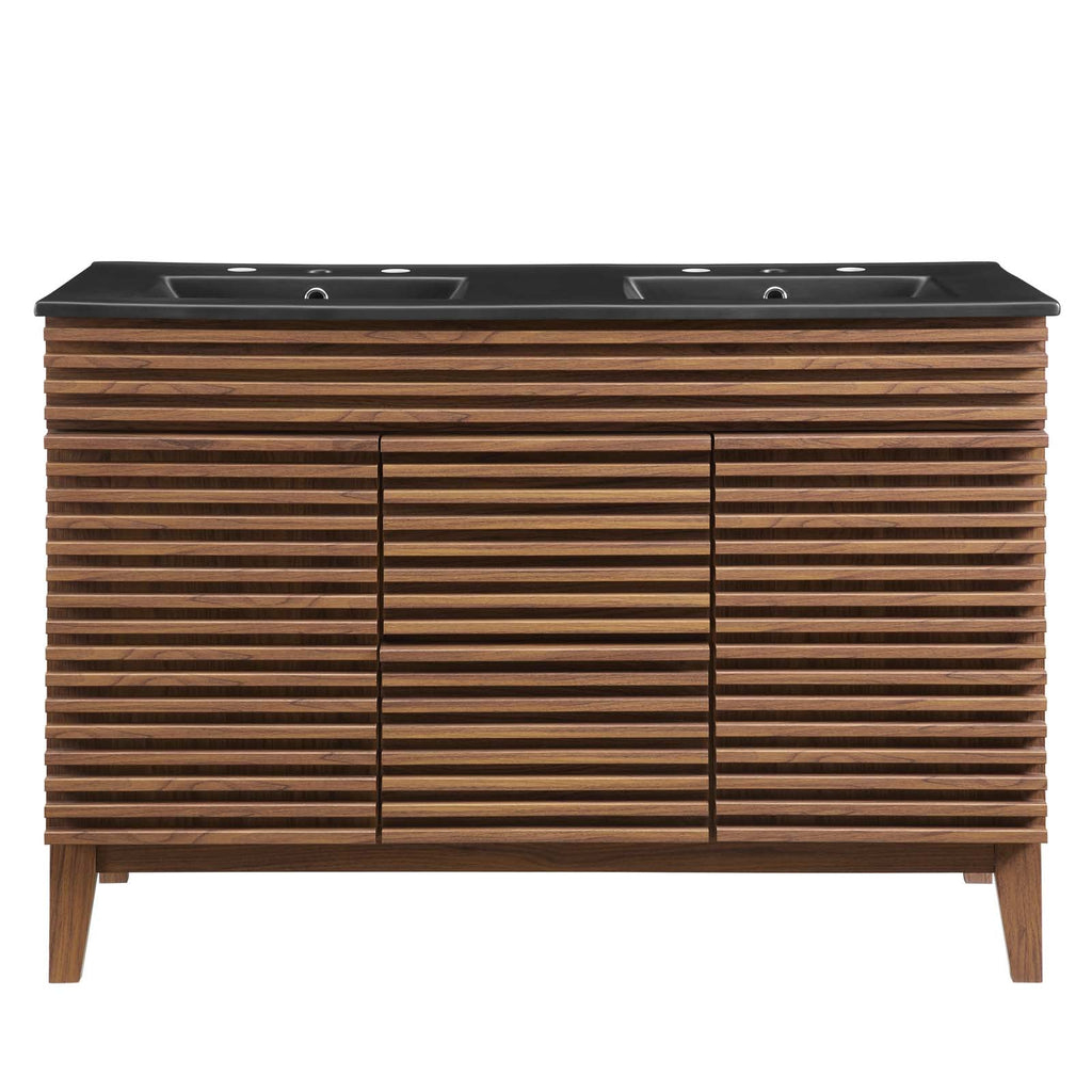 Render 48" Double Sink Bathroom Vanity by Modway