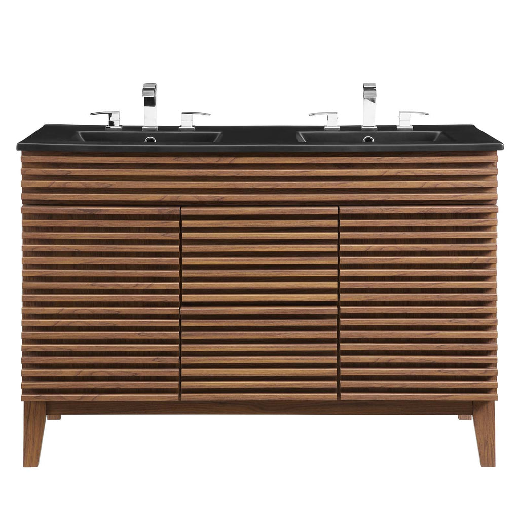 Render 48" Double Sink Bathroom Vanity by Modway