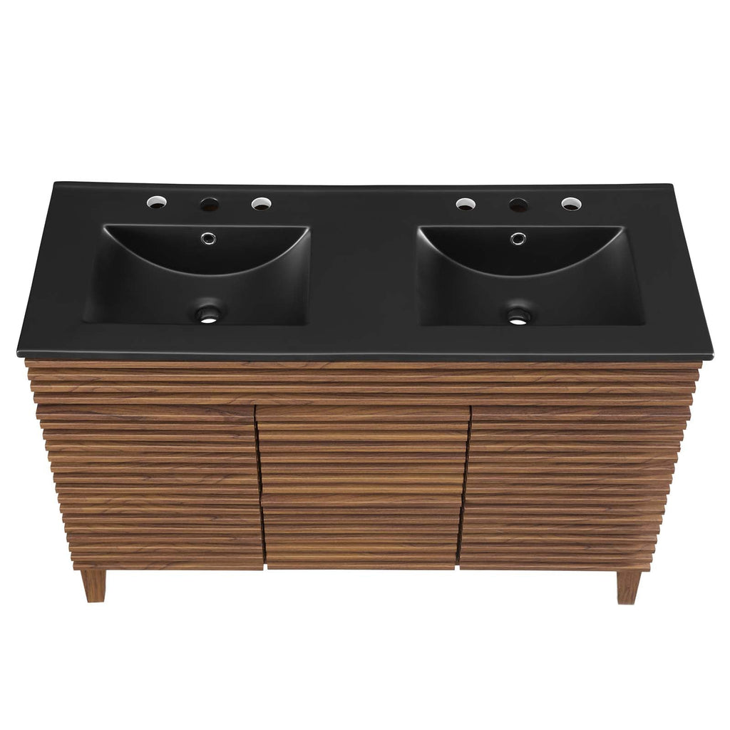 Render 48" Double Sink Bathroom Vanity by Modway
